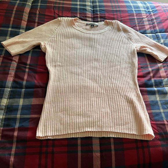 EUC - Chadwicks Light Pink Sweater - Size - Picture 3 of 3